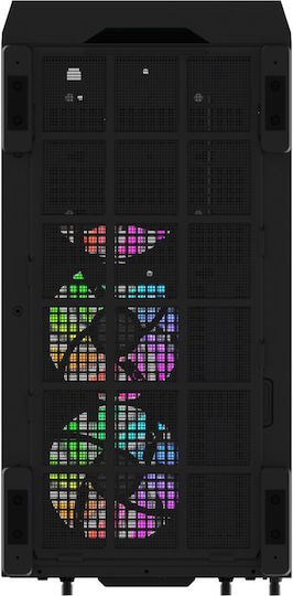 Thermaltake S380 TG ARGB Midi Tower Κουτί Υπολογιστή με Πλαϊνό Παράθυρο Μαύρο - Image 9