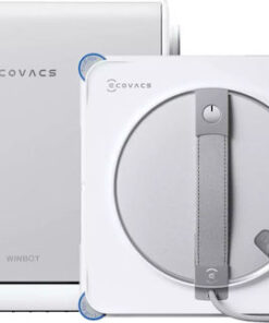 Ecovacs Καθαριστής Τζαμιών Ρομπότ Μπαταρίας Λευκός