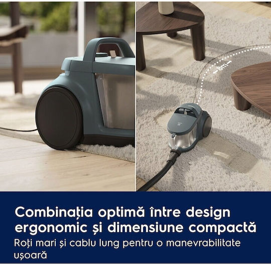 Electrolux EL31C1LDB Ηλεκτρική Σκούπα 850W με Κάδο 2lt Μπλε - Image 6