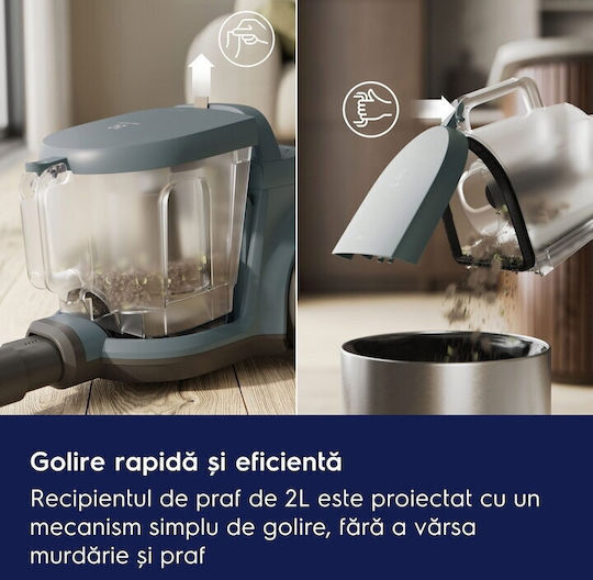 Electrolux EL31C1LDB Ηλεκτρική Σκούπα 850W με Κάδο 2lt Μπλε - Image 8
