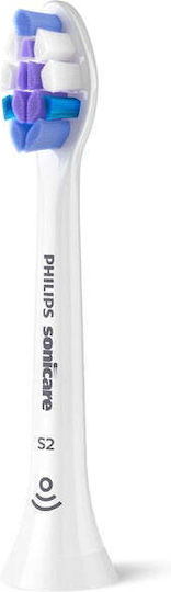 Philips Sonicare S2 Sensitive Ανταλλακτικές Κεφαλές για Ηλεκτρική Οδοντόβουρτσα HX6054/10 4τμχ - Image 5