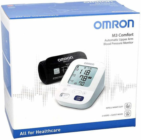 Omron M2 Essential Ηλεκτρονικό Πιεσόμετρο Μπράτσου HEM-7188-E - Image 2