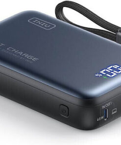 Iniu Power Bank 20000mAh 65W με 2 Θύρες USB-A και Θύρα USB-C Μπλε