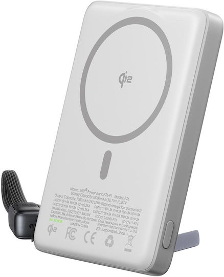 Iniu Power Bank 10000mAh με Θύρα USB-C Ασημί - Image 2