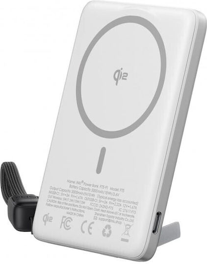 Iniu Power Bank 5000mAh Ασημί - Image 2
