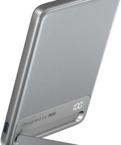 Iniu Power Bank 5000mAh Ασημί