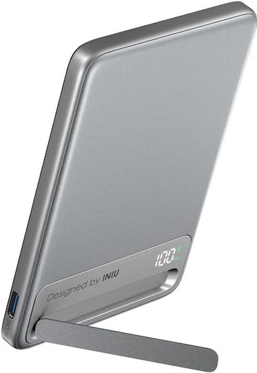 Iniu Power Bank 5000mAh Ασημί