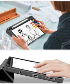 Alternative view of Tech-Protect Flip Cover Γκρι (Galaxy Tab A9+, A11+ Plus, X210, X215, X216, X230, X235, X236)