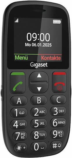 Gigaset GL395 Dual SIM Κινητό με Μεγάλα Κουμπιά Μαύρο - Image 5