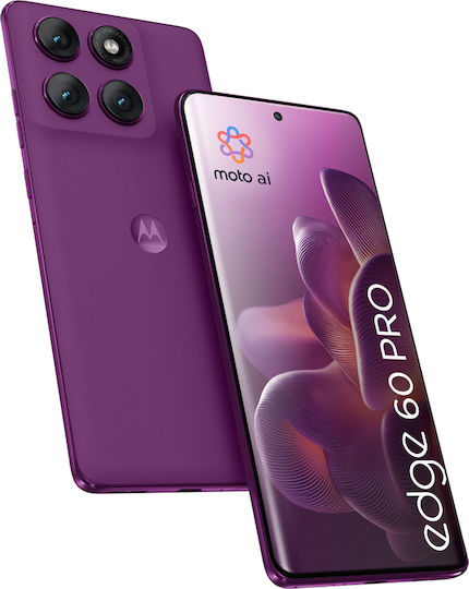Motorola Edge 60 Pro 5G Dual SIM (8/256GB) Sparkling Grape - Image 2