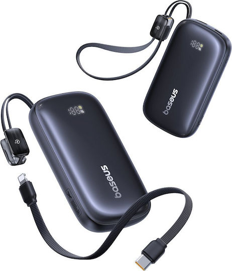 Baseus EnerFill FC21 QPow3 Ultra Power Bank 10000mAh 45W με Θύρα USB-A Μαύρο - Image 2