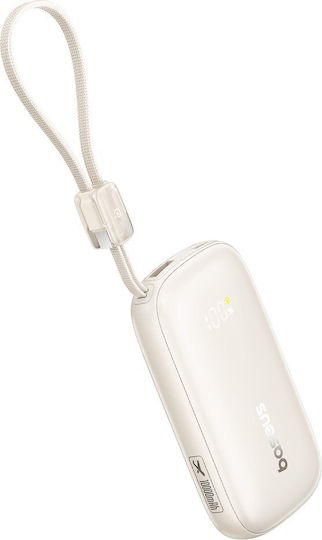 Baseus EnerFill FC21 QPow3 Ultra Power Bank 10000mAh 22.5W με Θύρα USB-A Μπεζ - Image 3