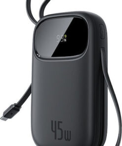 Alternative view of Baseus EnerFill FC31 Power Bank 10000mAh 45W με Θύρα USB-A και Θύρα USB-C Μαύρο
