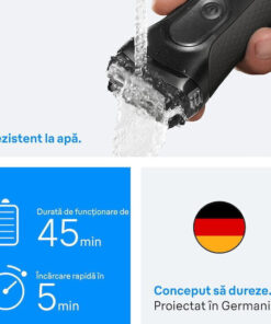 Alternative view of Braun Shaver Ξυριστική Μηχανή Προσώπου Επαναφορτιζόμενη