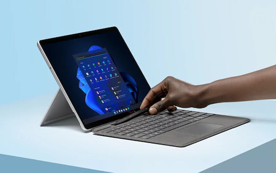 Microsoft Surface Pro Πληκτρολόγιο για Tablet Αγγλικό US Platinum - Image 2