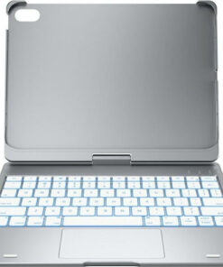 Typecase Case Flexbook Touch Keyboard Ipad 11 A16 2025 Ipad 10.9 2022 Silver Kb201t-100-b-slv-wht-b-us-v3
