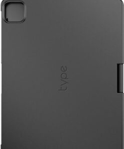 Alternative view of Typecase Case Flexbook Touch Keyboard Ipad Air 11 2024/2025 Grey Kb201t-110-b-sgy-blk-b-us-v4