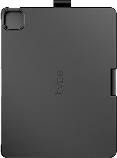 Typecase Case Flexbook Touch Keyboard Ipad Air 11 2024/2025 Grey Kb201t-110-b-sgy-blk-b-us-v4 - Image 2