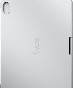 Alternative view of Typecase Case Flexbook Touch Keyboard Ipad 11 A16 2025 Ipad 10.9 2022 Silver Kb201t-100-b-slv-wht-b-us-v3