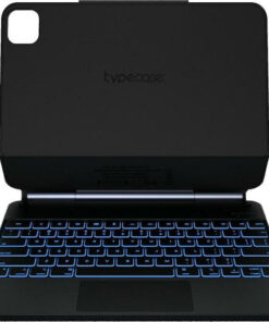 Typecase Case Edge Keyboard Ipad Air 13 2024/2025 Black Kb206-129-d-blk-blk-b-us-v5b