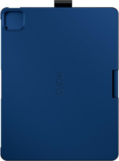 Typecase Case Flexbook Touch Keyboard Ipad Air 11 2024/2025 Pacific Blue Kb201t-110-b-pbu-blk-b-us-v4 - Image 2