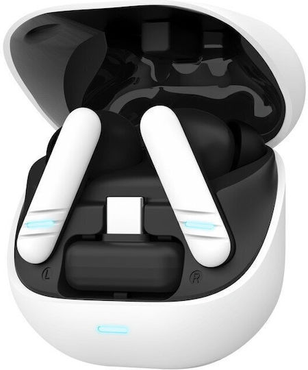 Trust GXT409 Ασύρματο In Ear Gaming Headset με σύνδεση Bluetooth Λευκό - Image 5