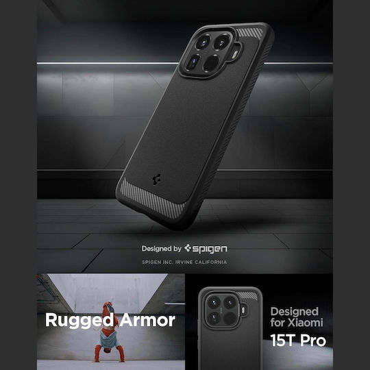 Spigen Back Cover Σιλικόνης 2mm Μαύρο (Xiaomi 15T Pro) ACS11152 - Image 6