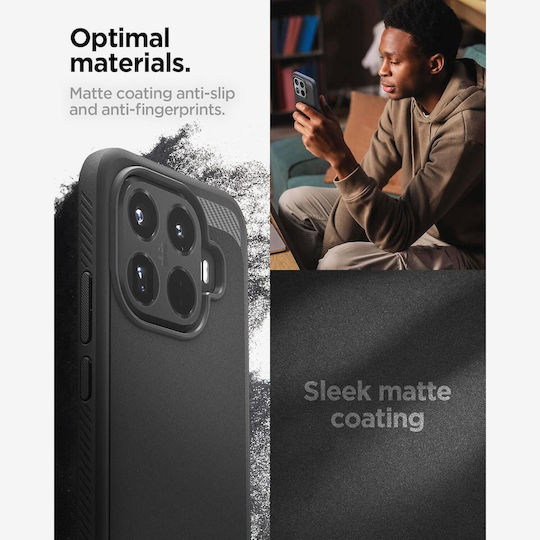 Spigen Back Cover Σιλικόνης 2mm Μαύρο (Xiaomi 15T Pro) ACS11152 - Image 10