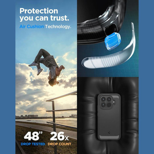 Spigen Back Cover Σιλικόνης 2mm Μαύρο (Xiaomi 15T Pro) ACS11152 - Image 7