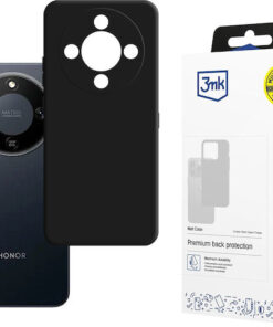 Alternative view of 3MK Matt Back Cover Σιλικόνης Μαύρο (Honor Magic8 Lite - 3mk)