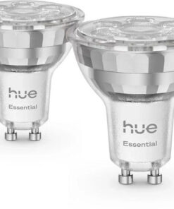 Philips Smart Λάμπες Hue Smart Spotlight Essential LED 4.7W για Ντουί GU10 2τμχ 929004235702