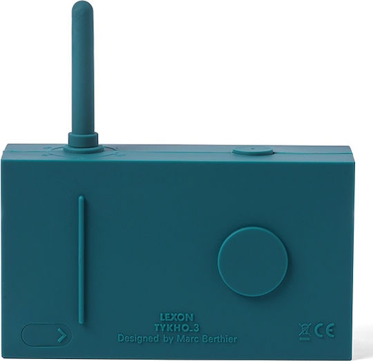 Lexon Tykho 3 Φορητό Ραδιόφωνο Επαναφορτιζόμενο με Bluetooth Πράσινο - Image 4
