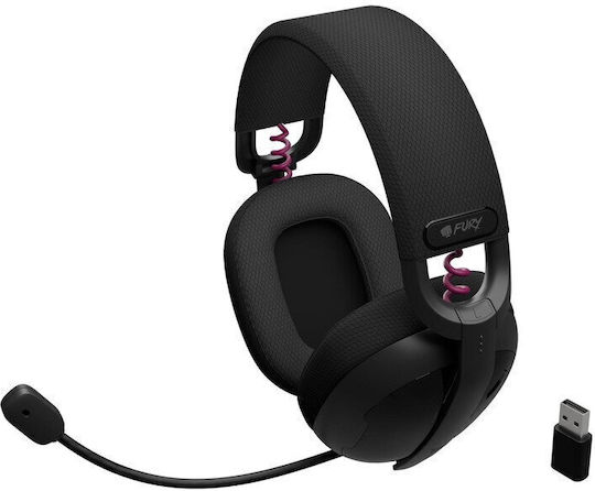 Fury Fukiya F6 Ασύρματο Over Ear Gaming Headset με σύνδεση Bluetooth / USB - Image 5