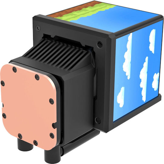 Thermaltake MINECUBE 360 Ultra AIO Υδρόψυξη Επεξεργαστή Τριπλού Ανεμιστήρα 120mm με ARGB Φωτισμό - Image 2