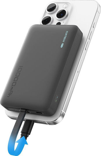 Cuktech MagSafe Power Bank 10000mAh Μαύρο - Image 2