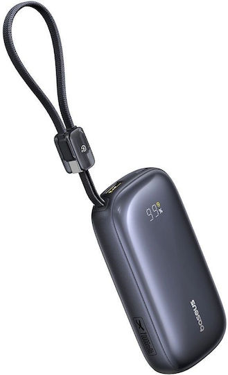 Baseus EnerFill FC21 QPow3 Ultra Power Bank 10000mAh 45W με Θύρα USB-A Μαύρο - Image 4