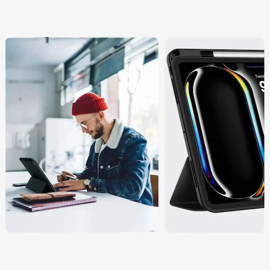 Tech-Protect Flip Cover Μαύρη (iPad Pro 11” 5th/6th Gen. 2024-2025) - Image 9