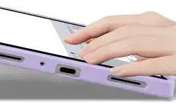 Alternative view of Tech-Protect Smartcase Flip Cover Μωβ (Galaxy Tab A9+, A11+ Plus, X210, X215, X216, X230, X235, X236)