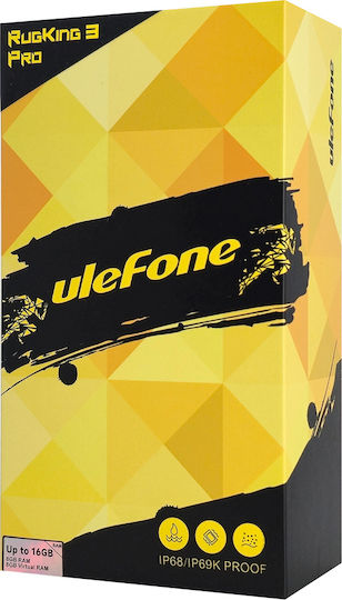 Ulefone RugKing 3 Pro Dual SIM (8/128GB) Ανθεκτικό Smartphone Μαύρο - Image 8