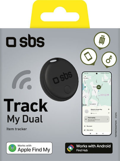 SBS Apple and Google Tracker Μαύρο - Image 2