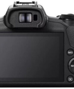 Alternative view of Canon EOS R100 Mirrorless Φωτογραφική Μηχανή Kit (RF-S 18-45mm f/4.5-6.3 IS STM + RF 75-300mm f/4-5.6 IS STM) Μαύρη