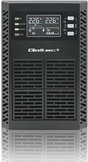 Qoltec UPS On-Line 2000VA - Image 3