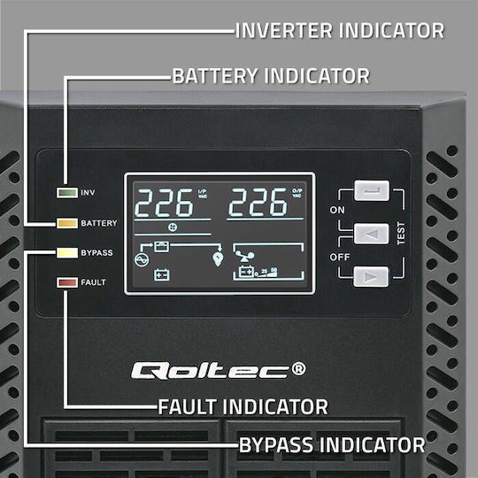 Qoltec UPS On-Line 2000VA - Image 11