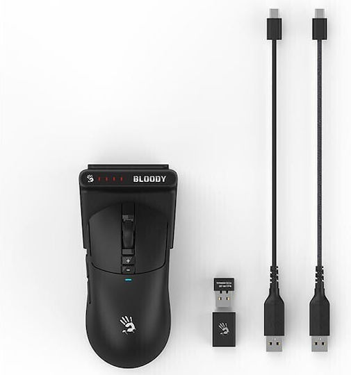 A4Tech Bloody R72 Pro Duo Ασύρματο Gaming Ποντίκι Μαύρο - Image 2