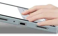 Alternative view of Tech-Protect Smartcase Flip Cover Μπλε (Galaxy Tab A9+, A11+ Plus, X210, X215, X216, X230, X235, X236)