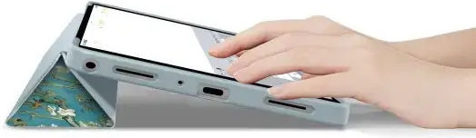 Tech-Protect Smartcase Flip Cover Μπλε (Galaxy Tab A9+, A11+ Plus, X210, X215, X216, X230, X235, X236) - Image 2