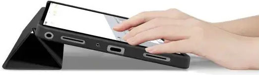 Tech-Protect Flip Cover Μαύρη (Galaxy Tab A9+ Plus, Galaxy Tab A11+ Plus) - Image 3
