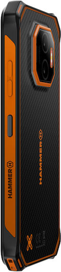Hammer Energy X2 5G Dual SIM (8/256GB) Ανθεκτικό Smartphone Μαύρο-Πορτοκαλί - Image 5