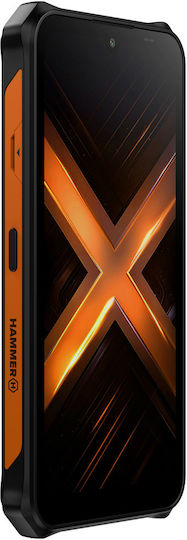 Hammer Energy X2 5G Dual SIM (8/256GB) Ανθεκτικό Smartphone Μαύρο-Πορτοκαλί - Image 8