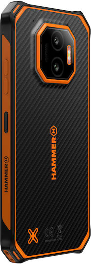 Hammer Energy X2 5G Dual SIM (8/256GB) Ανθεκτικό Smartphone Μαύρο-Πορτοκαλί - Image 11